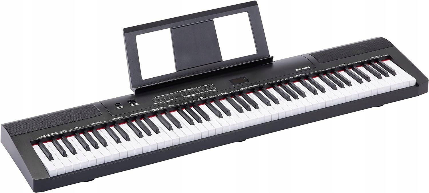 Přenosné piano Amazon Basics DP-882 88 Polovyvážené klávesy Usb-midi
