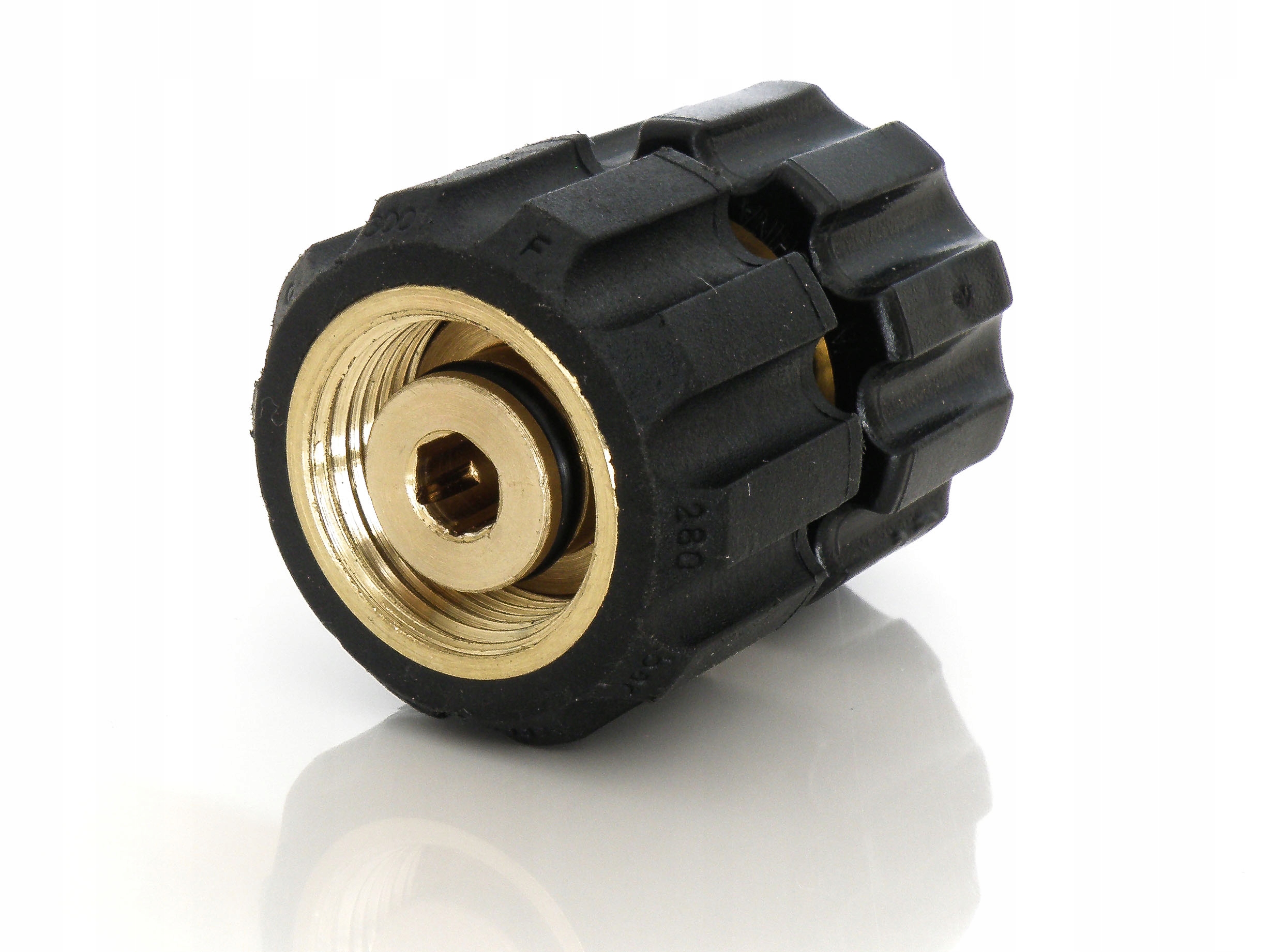 ZŁĄCZKA OBROTOWA ADAPTER WLOT M22 ŻEŃSKI, WYLOTM22