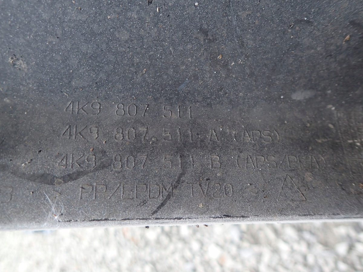 bumper rear part rear AUDI A6 C8 4K 4K9 KOMBI AVANT