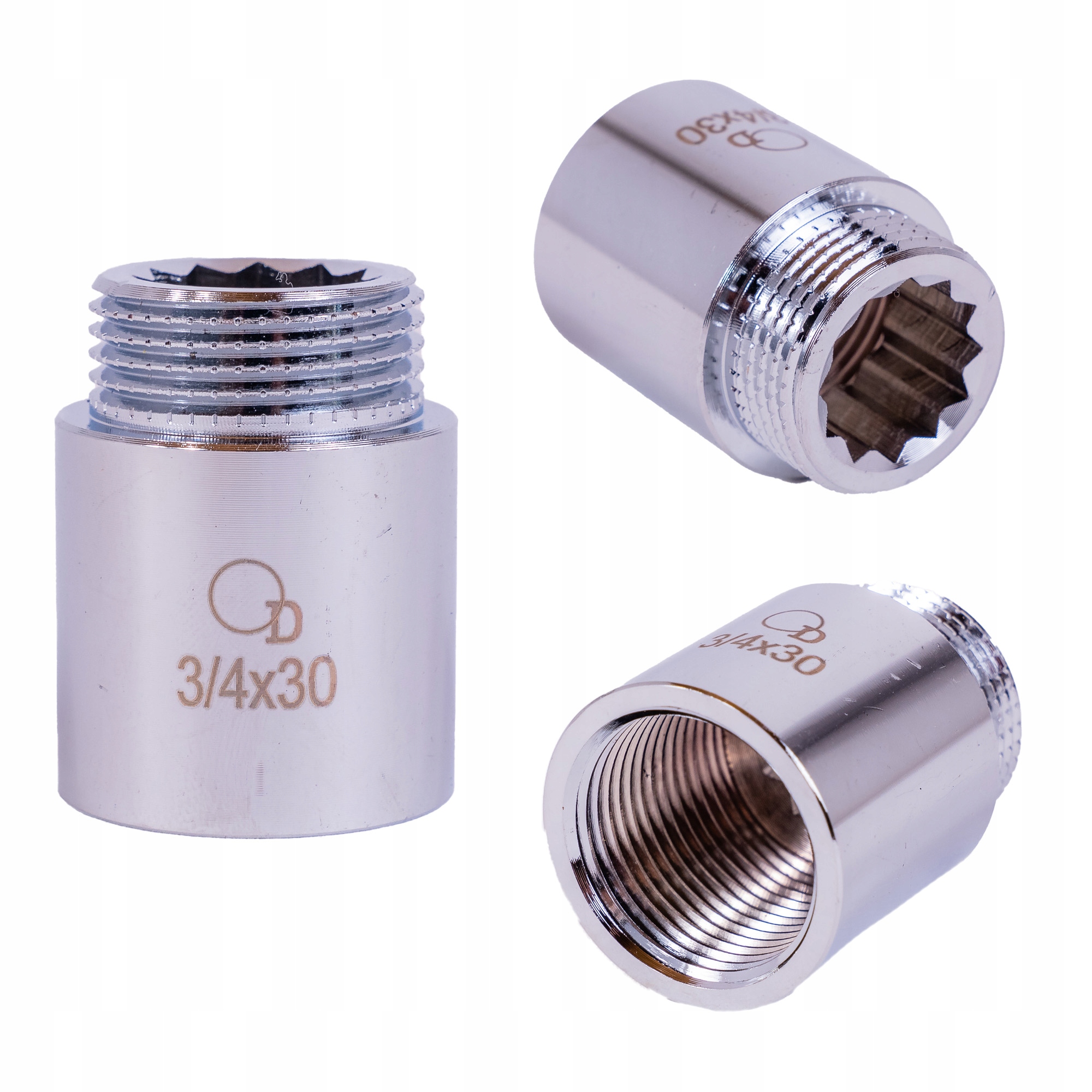 

Przedłużka chrom 1/2" 15mm chromowana