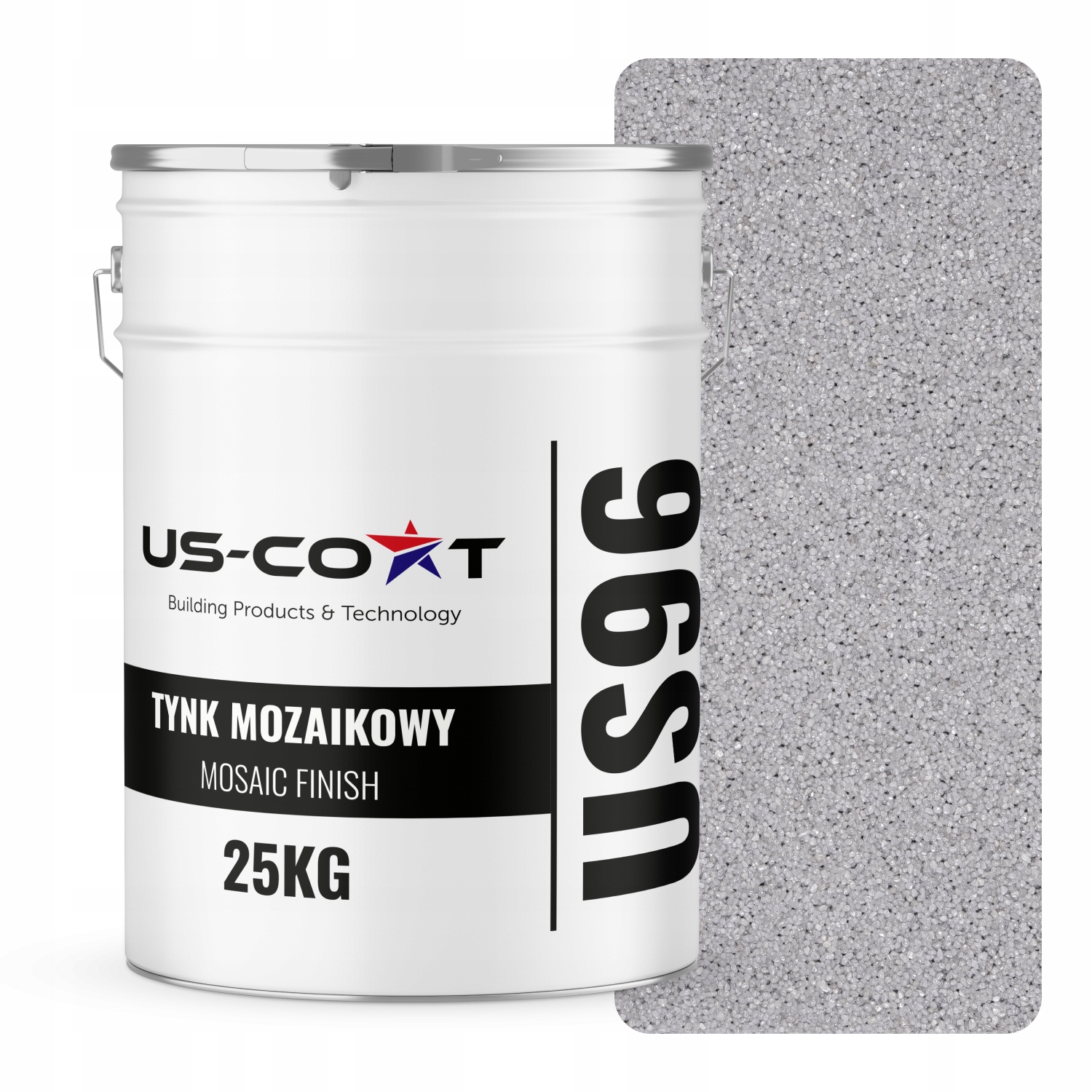 Mozaiková Omítka Mozaika 25 Kg Šedá M03 Ozdobná Pryskyřičná Fasáda Premium