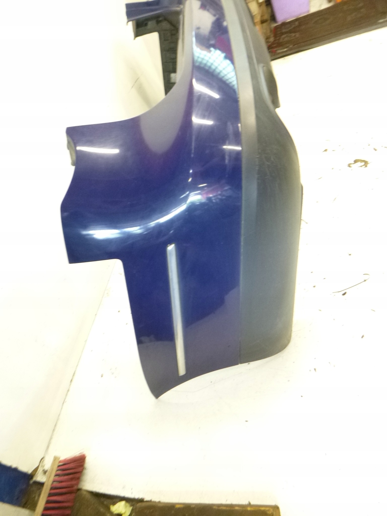 Stoßstange heck VW Passat B6 blauer 2006r. 3C9807421 komplet