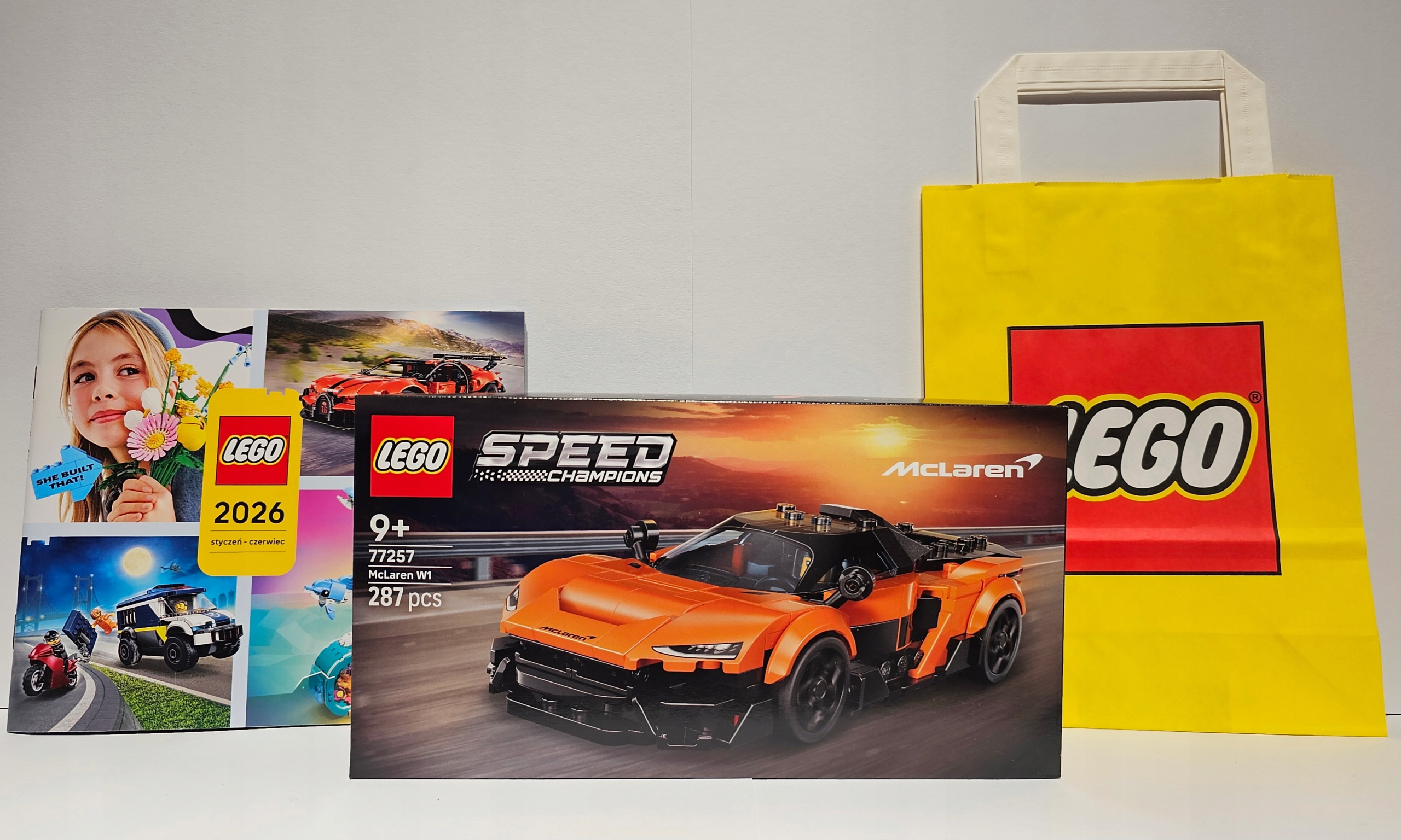 Lego Speed Champions 77257 Mclaren W1 Taška Katalog