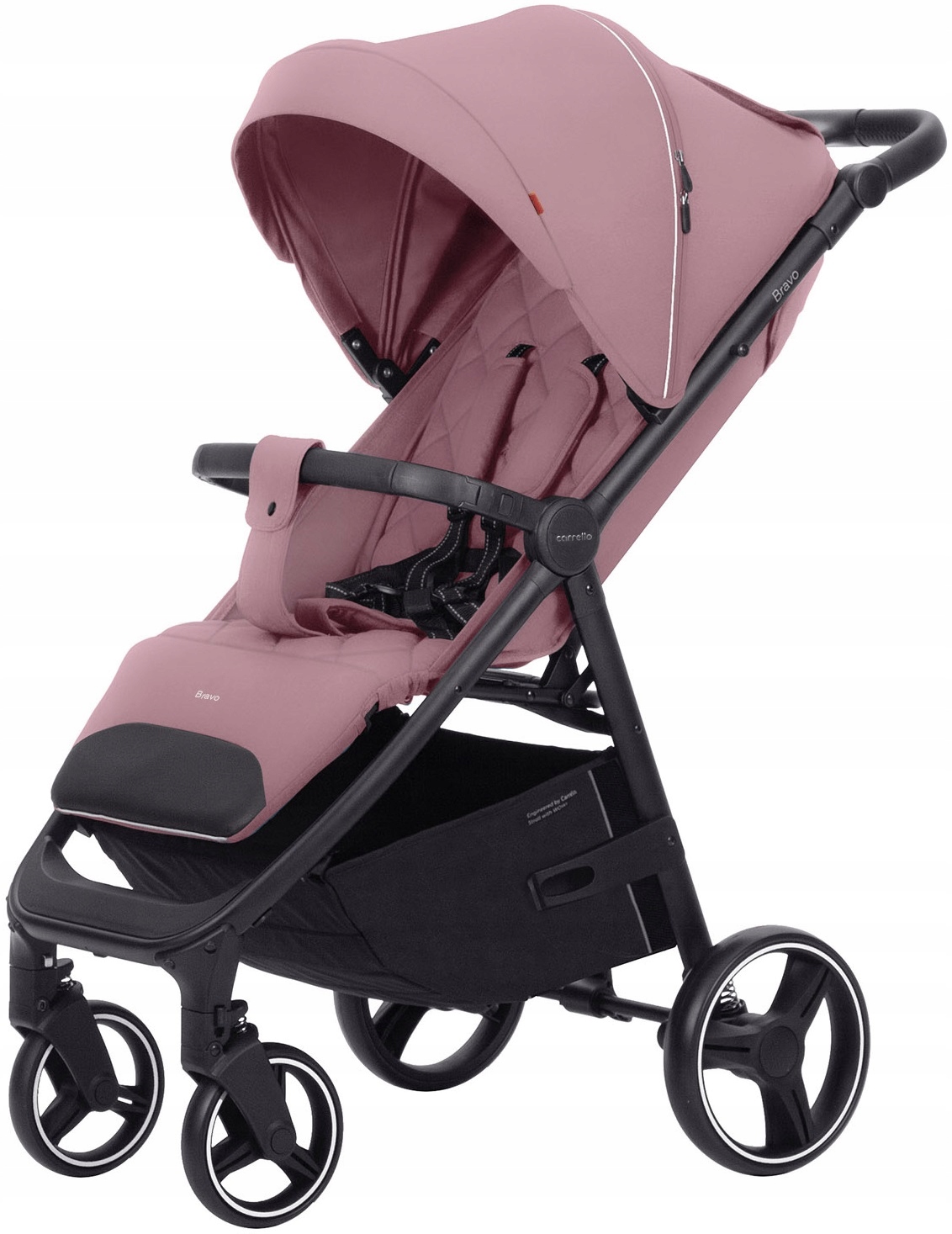 CARRELLO BRAVO WÓZEK SPACEROWY CRYSTAL PINK 2024 Kod producenta CRL-8512