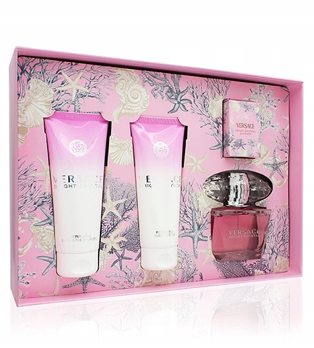 Versace Bright Crystal dárková sada pro ženy toaletní voda 90 ml tělové m
