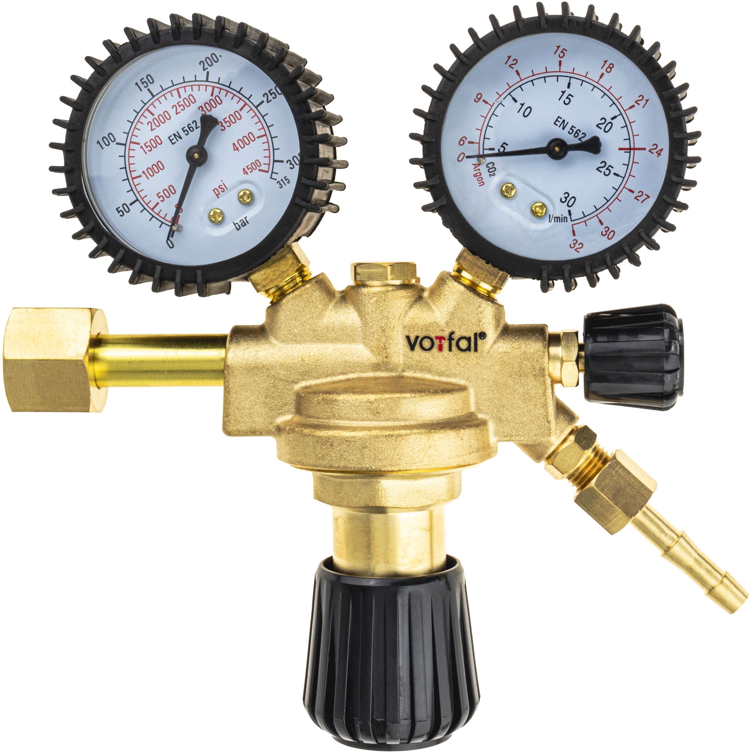 Reduktor Lahví Argon CO2 Směs Mig Mag Tig Ventilek Oxid