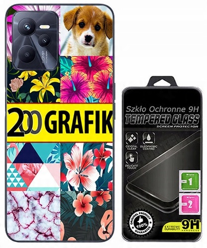 

Etui Silikon Do Realme C35 Szkło