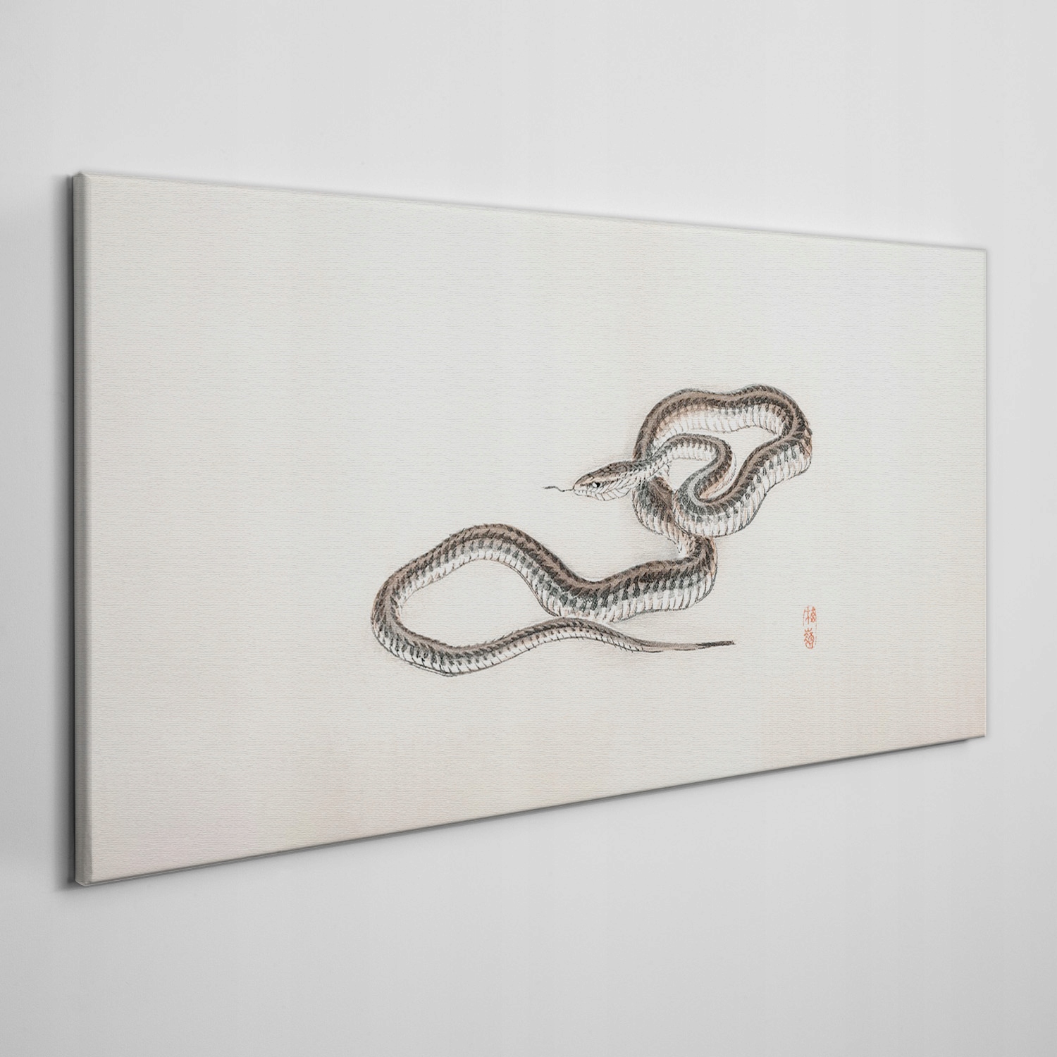 

Obraz na płótnie na ramie Zwierzę wąż 100x50 cm