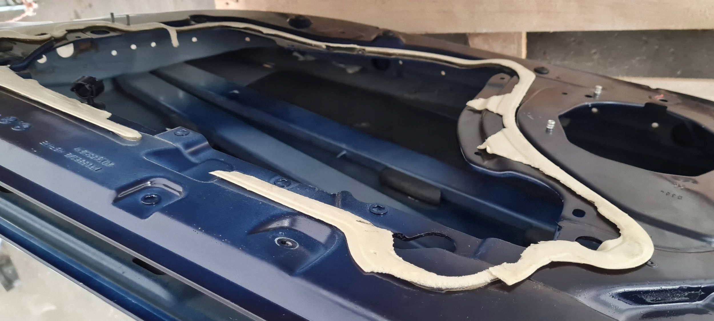 Maserati Quattroporte VI door front right right front BLU PROFONDO