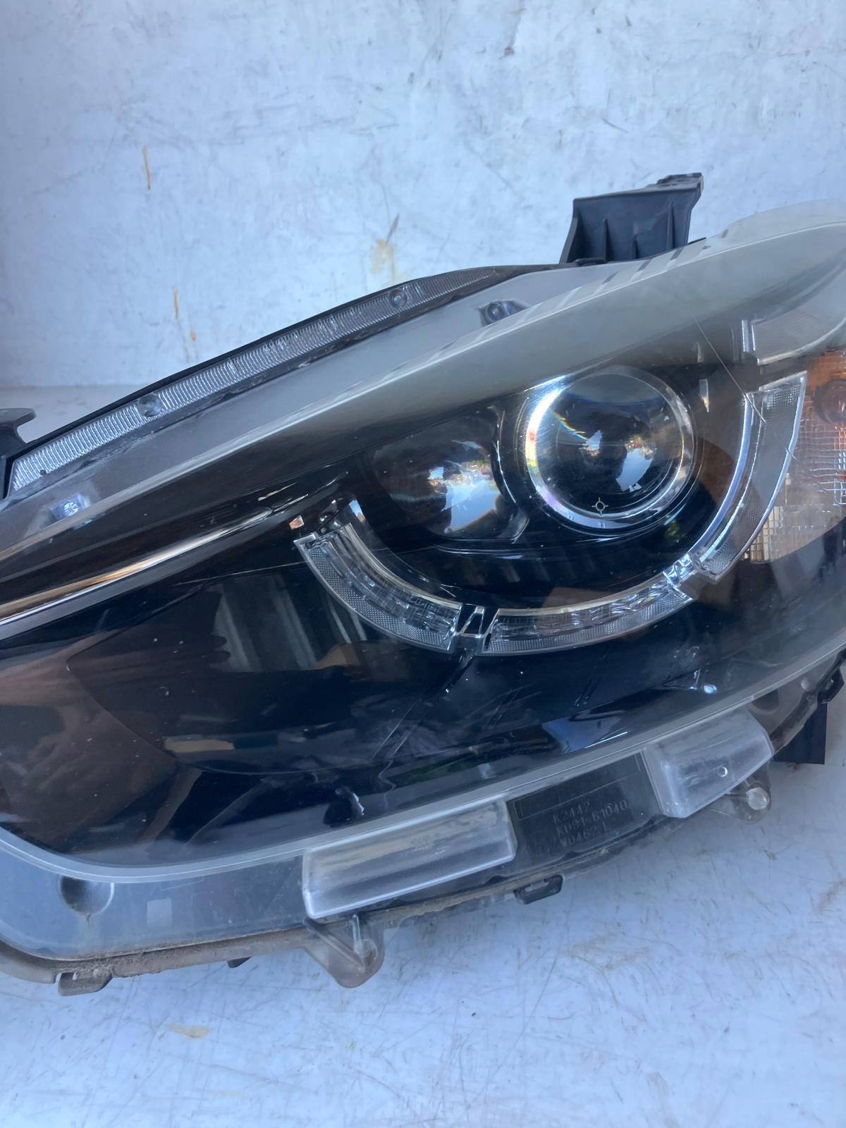 light left front LED lens MAZDA CX5 and LIFT KA1L51040D EU