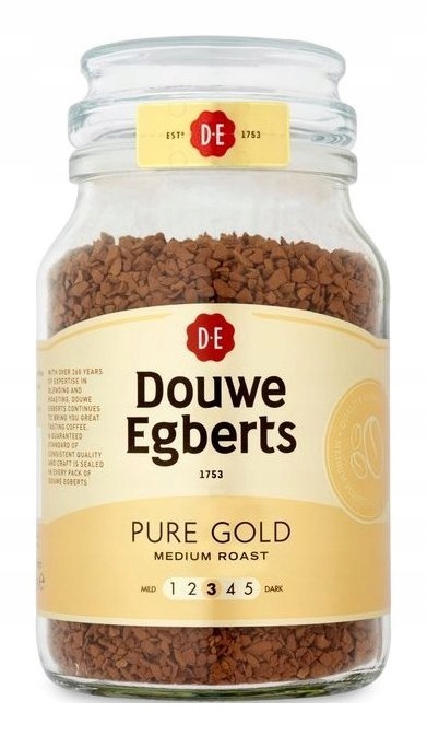 Káva Douwe Egberts Pure Gold 190 g