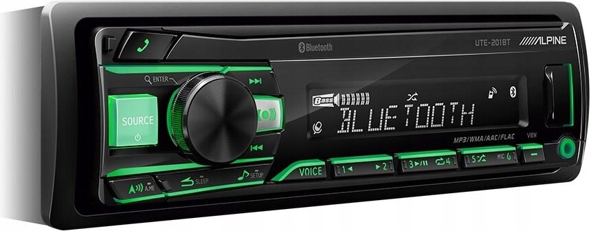 Radio samochodowe Alpine UTE-201BT Usb Aux-Zdjęcie-0