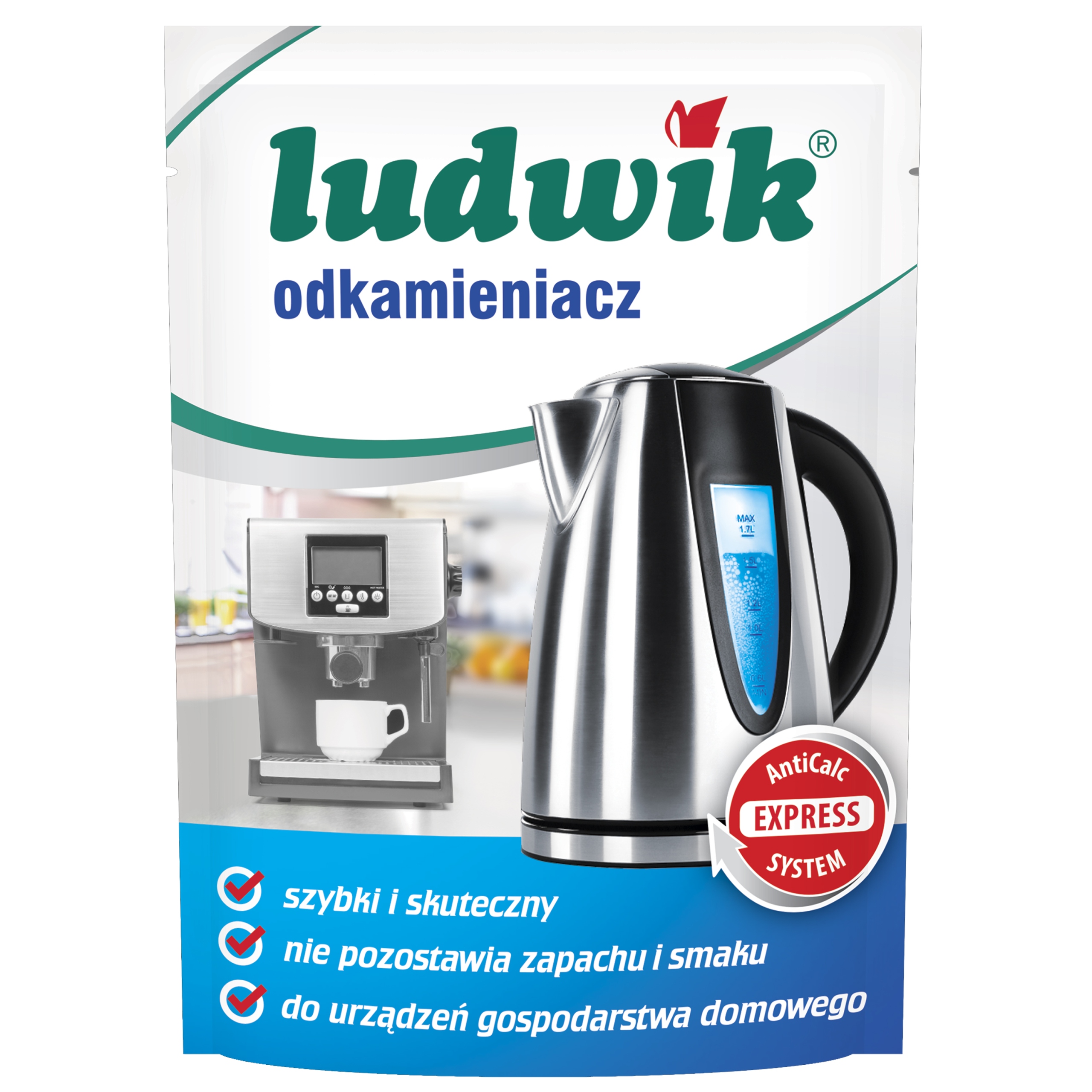 

Ludwik Odkamieniacz W Proszku Do Czajników 6X20G