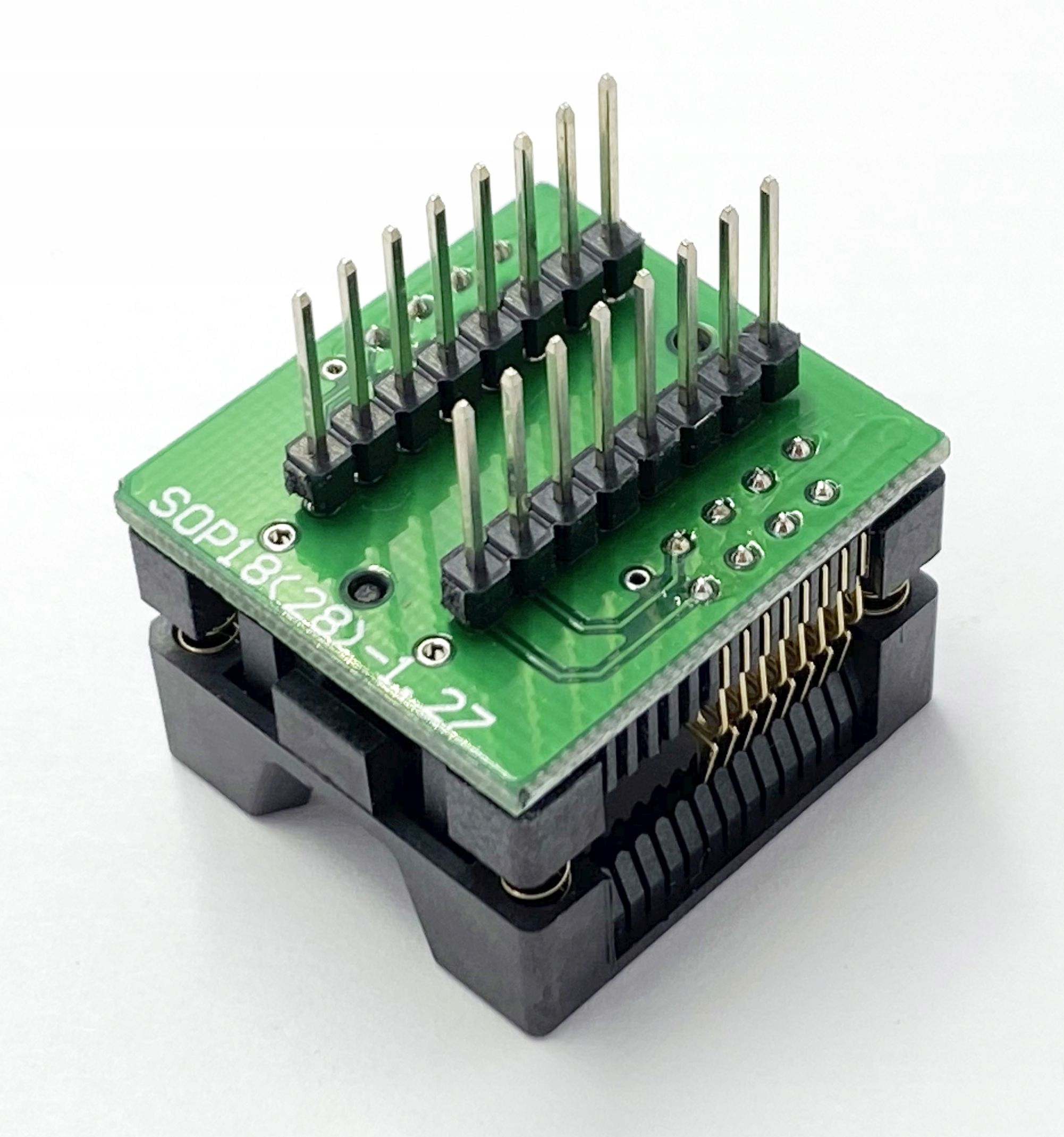 Adapter SOIC16 / SOP16 / SO16 (300mil)-PDIP16 ZIF Kod producenta 4209