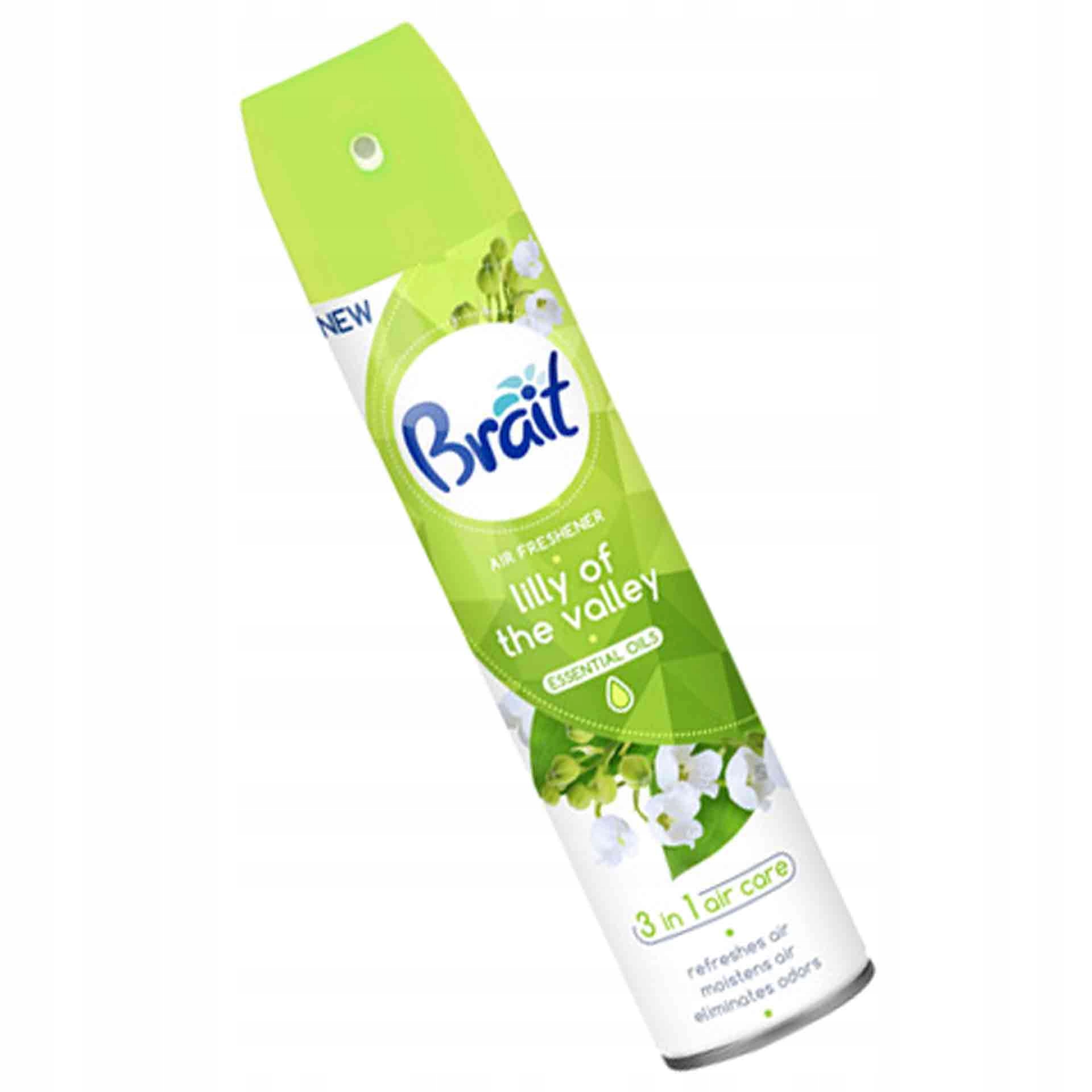 

Brait Odświeżacz Spray 300 ml Lilly Of The Valley