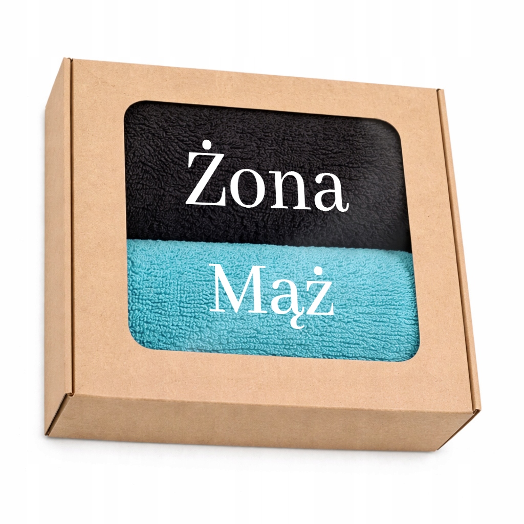 Sada ručníků 50x100 Výšivka na Svatba Výročí Dárek Manžel Manželka Czar+ Turks