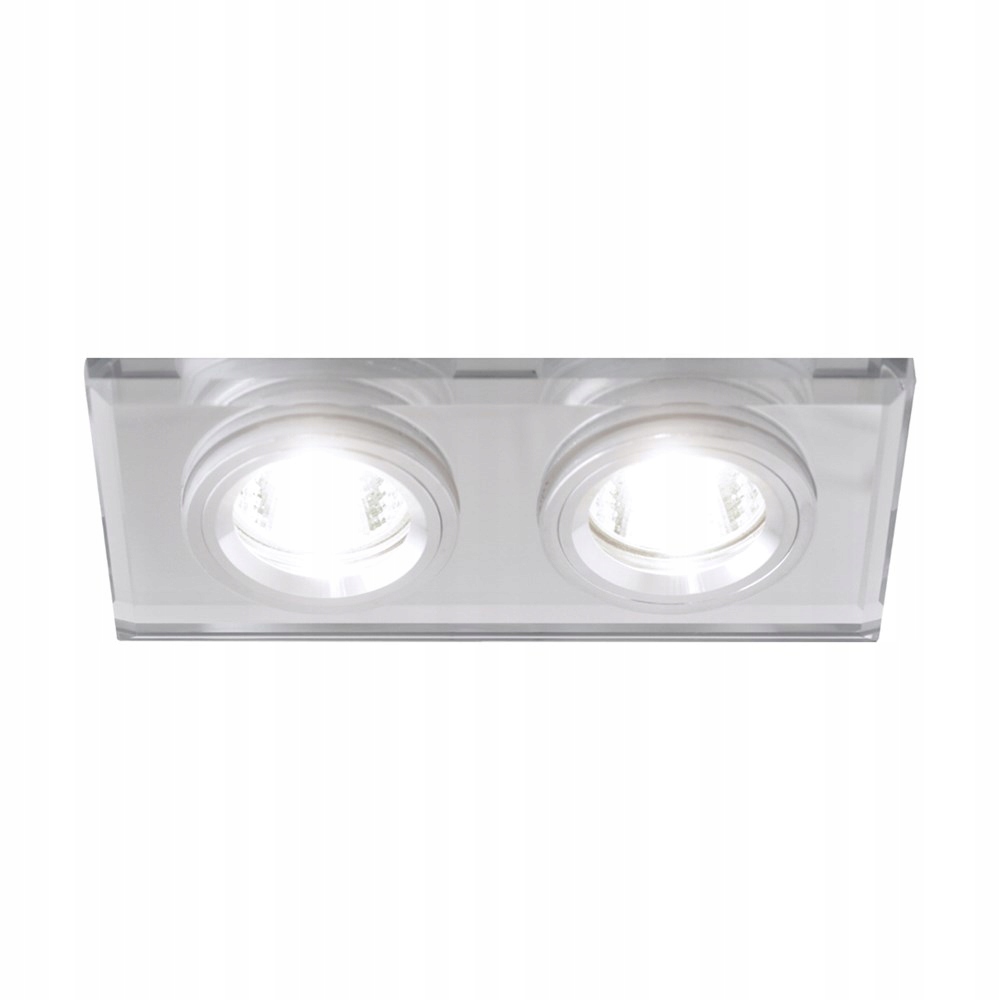 Oprawa szklana oczko podwójna STAN L CHROME