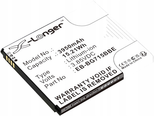 Bateria EB-BG715BBE GH43-04993A Do Samsung Galaxy Xcover Pro SM-G715
