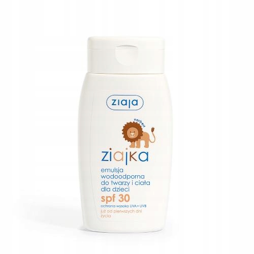 

Ziaja Ziajka Emulsja wodoodporna dla dzieci SPF30