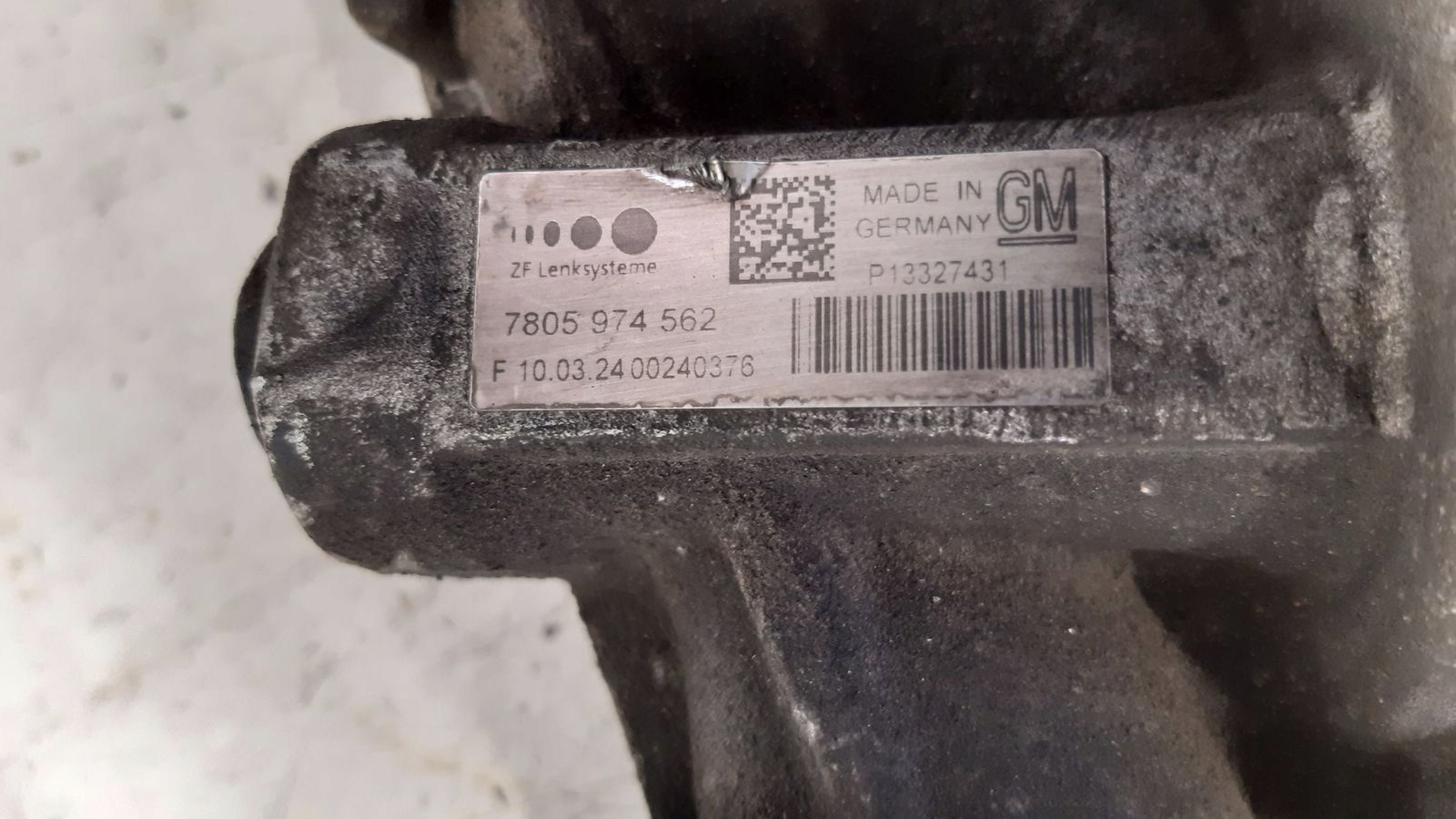 Boîte direction Opel Astra J 2,0 CDTI