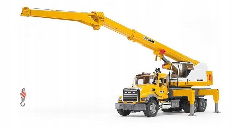 Bruder 02818 Mack dźwig Liebherr 1,3m EAN (GTIN) 4001702028183