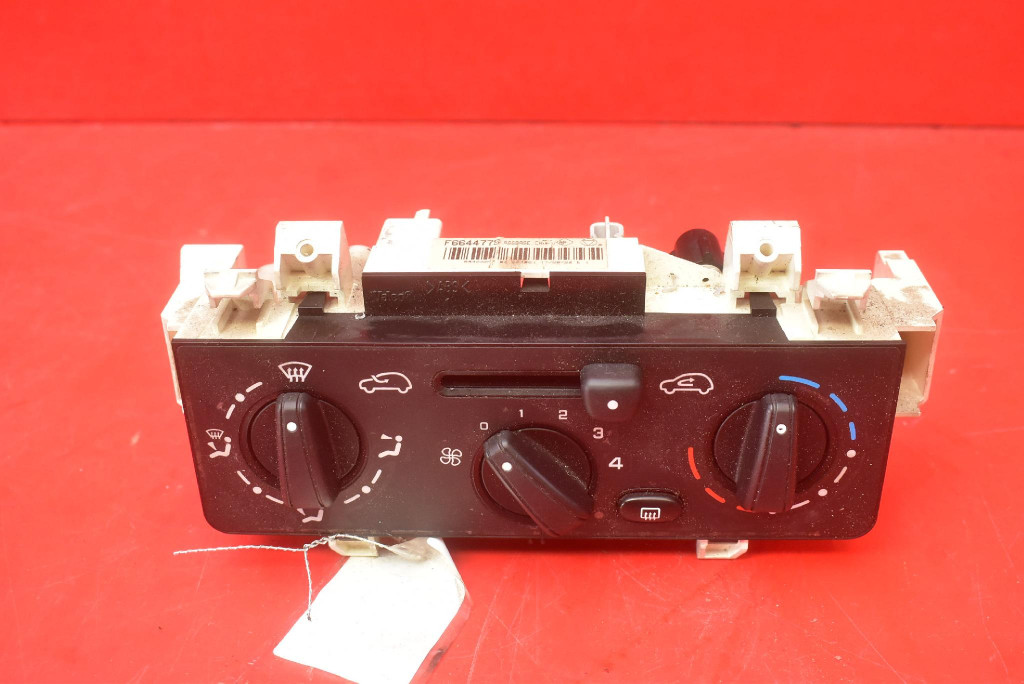 control panel air conditioning devices F664477S CITROEN C3 1 and 02-10