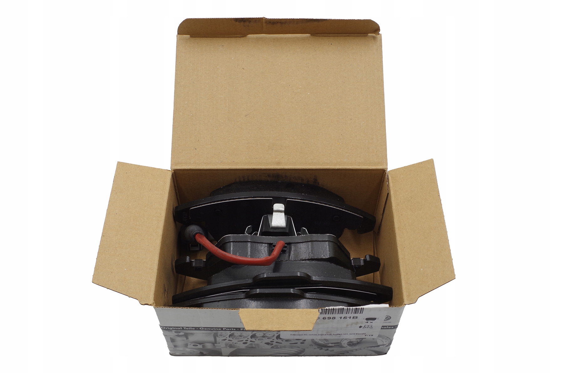 Oryginalne klocki hamulcowe VWAG 5K0698151B