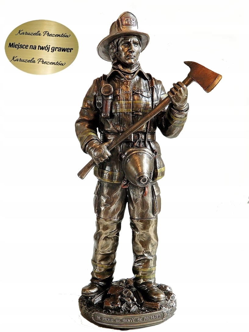 Figúrka Amerického Hasiča V Príslušenstve A S Toporom Trofeum Ocena V