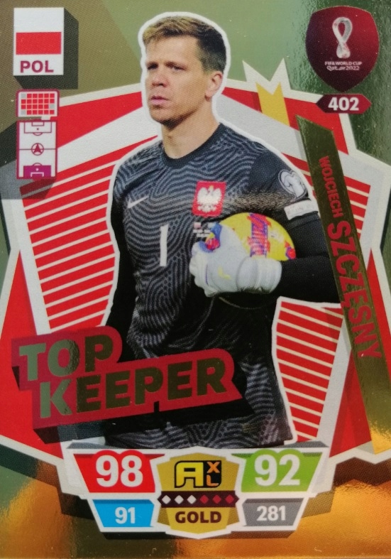 World Cup Qatar 2022 Top Keeper 402 Szczęsny