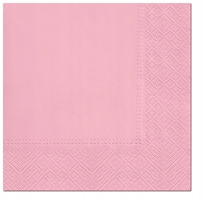 

Serwetki Różowe unicolor 33x33cm