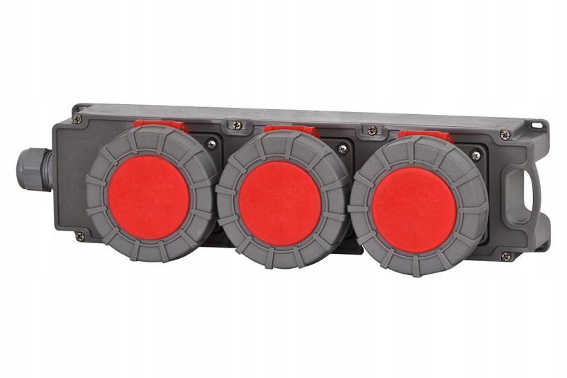 

Rozgałęźnik siłowy Tribox 3x32A 5p IP65