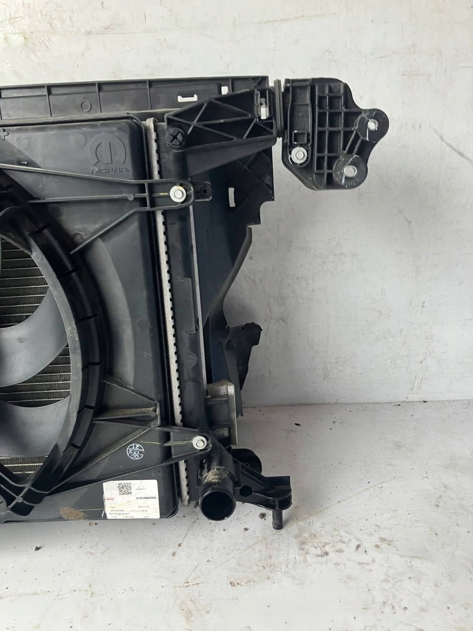 support panel for radiators radiator fan FIAT TIPO II 1.4B 16V
