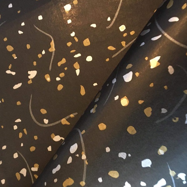 

Bibuła ozdobna do pakowania 50x75 cm Brokatowa Cz