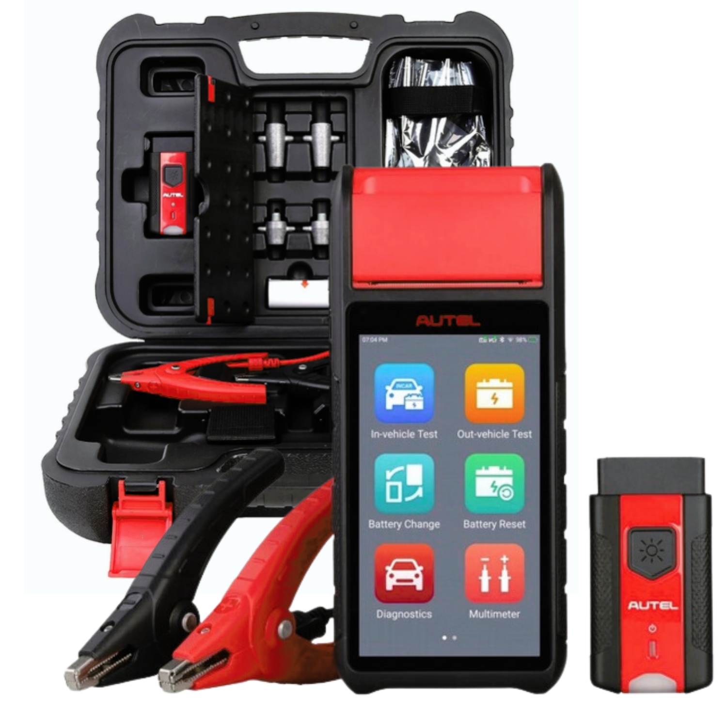 Autel BT608 TESTER AKUMULATORÓW BATERII z drukarką