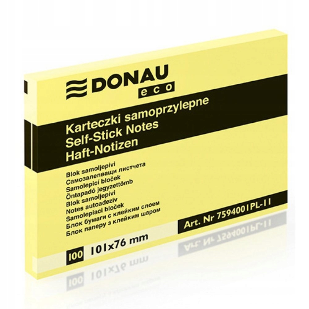 

Karteczki Samoprzylepne 101x76 Bloczek Eco 100k