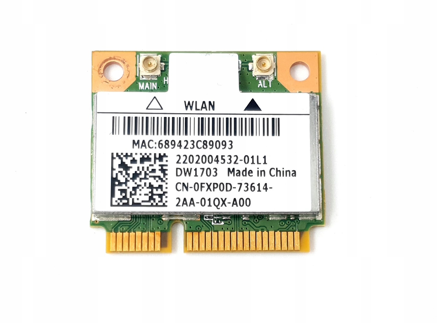 Karta WiFi WLAN DELL INSPIRON 3521