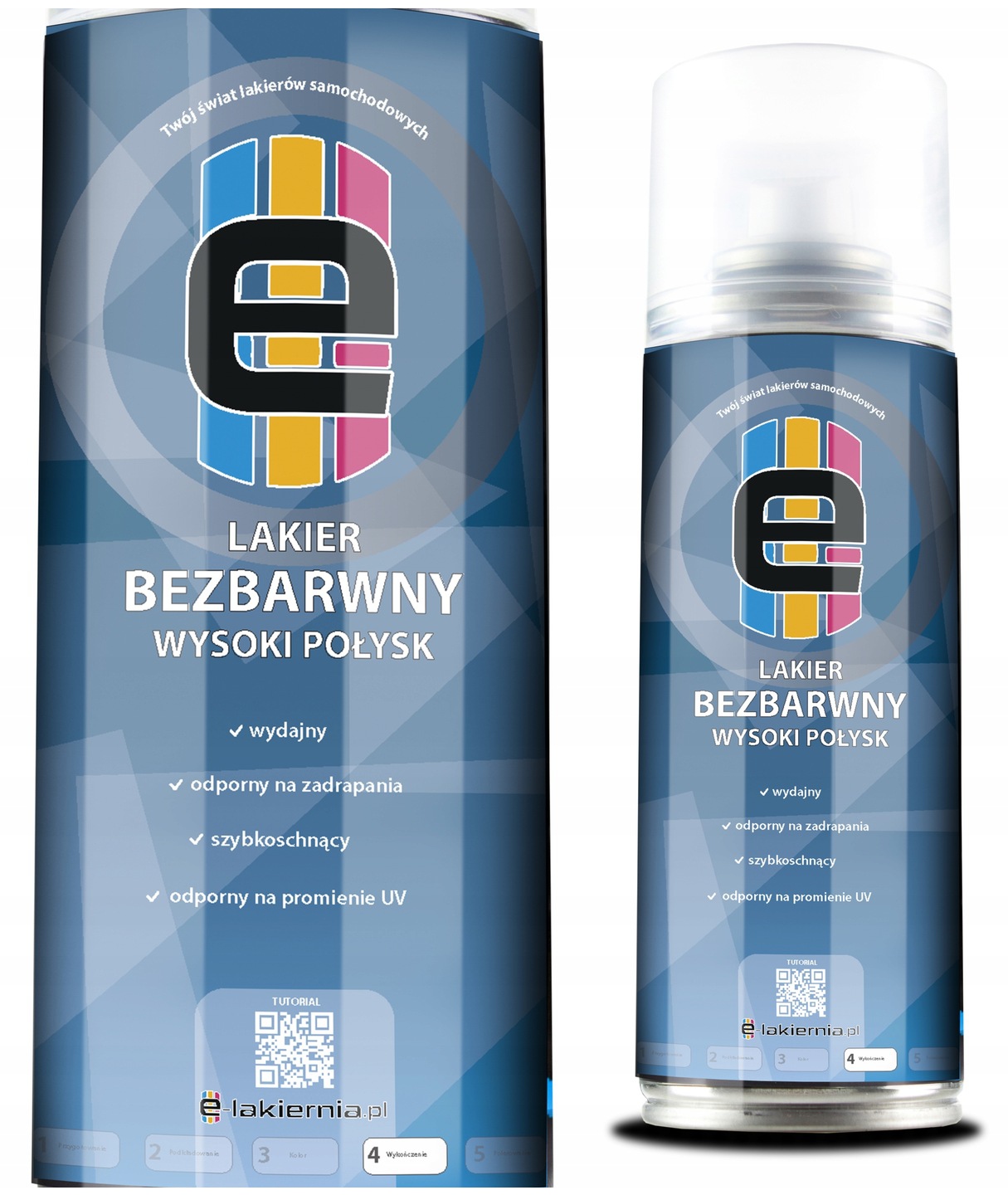 Profesjonalny Lakier Bezbarwny Spray 200ml e-lakiernia