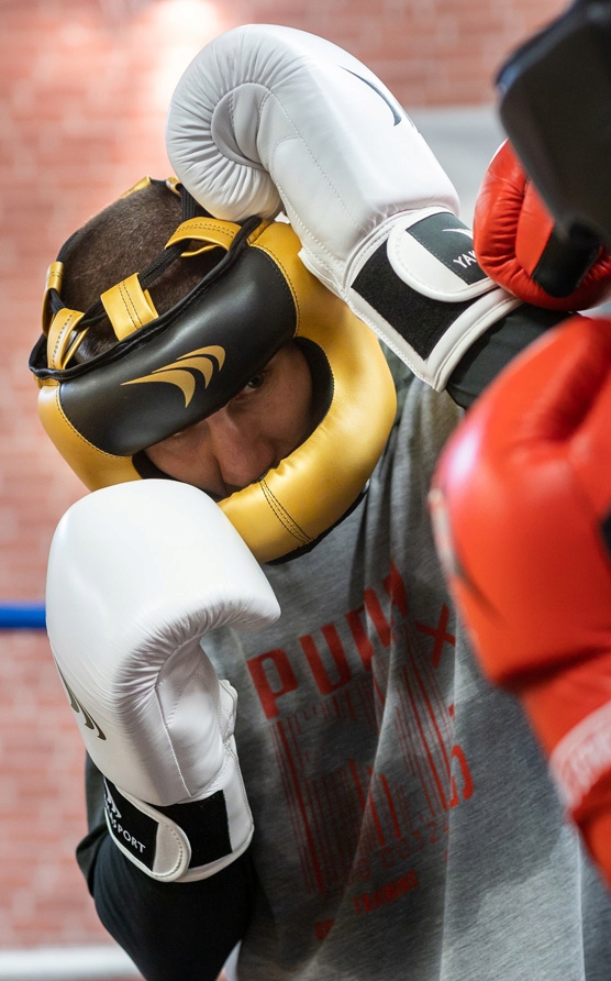 Rękawice bokserskie 8 oz skóra naturalna CRAB Waga rękawic 12 oz