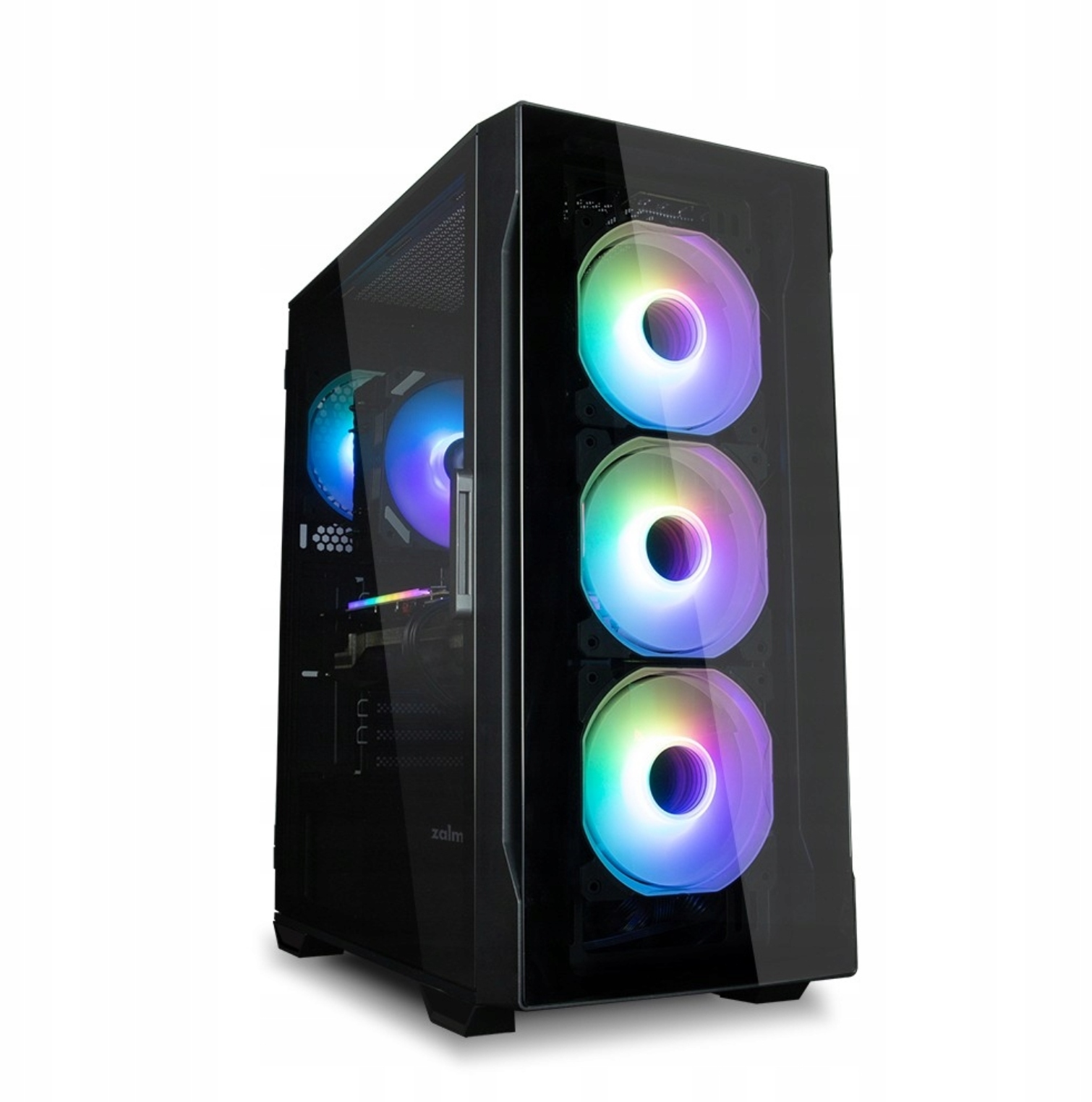 Zalman skříň I3 Neo middle tower Atx 4x120 Argb fan 2xUSB 3.0 1xU