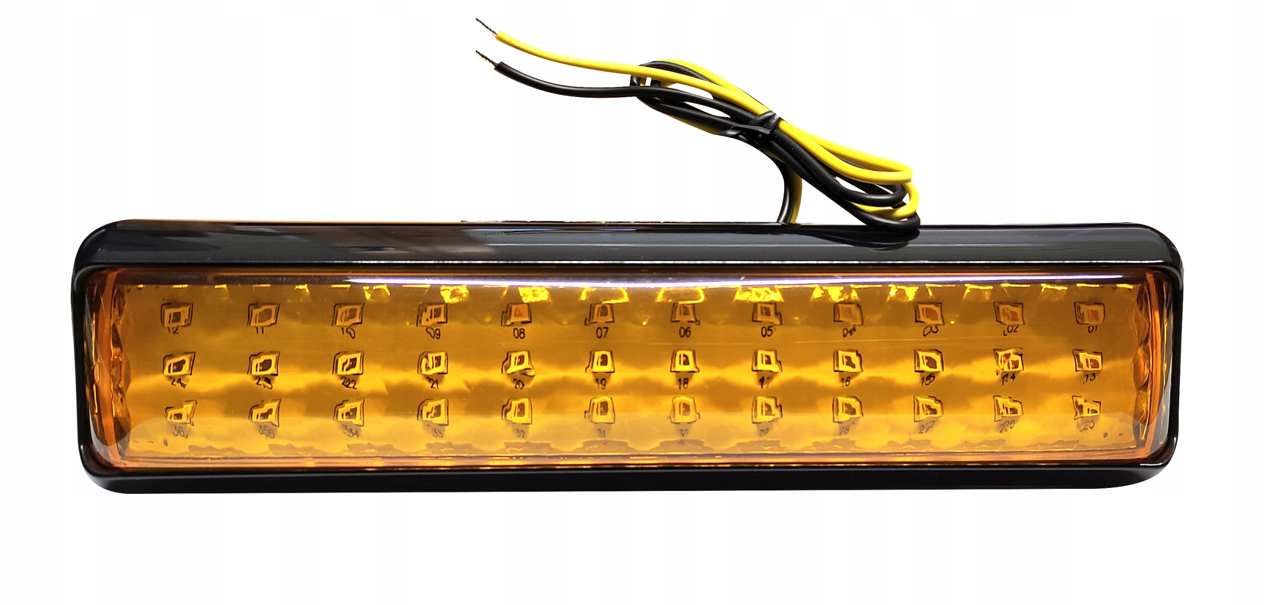 LAMPA MIGAJĄCA LED SYGNALIZACYJNA 12V 24V KOGUT