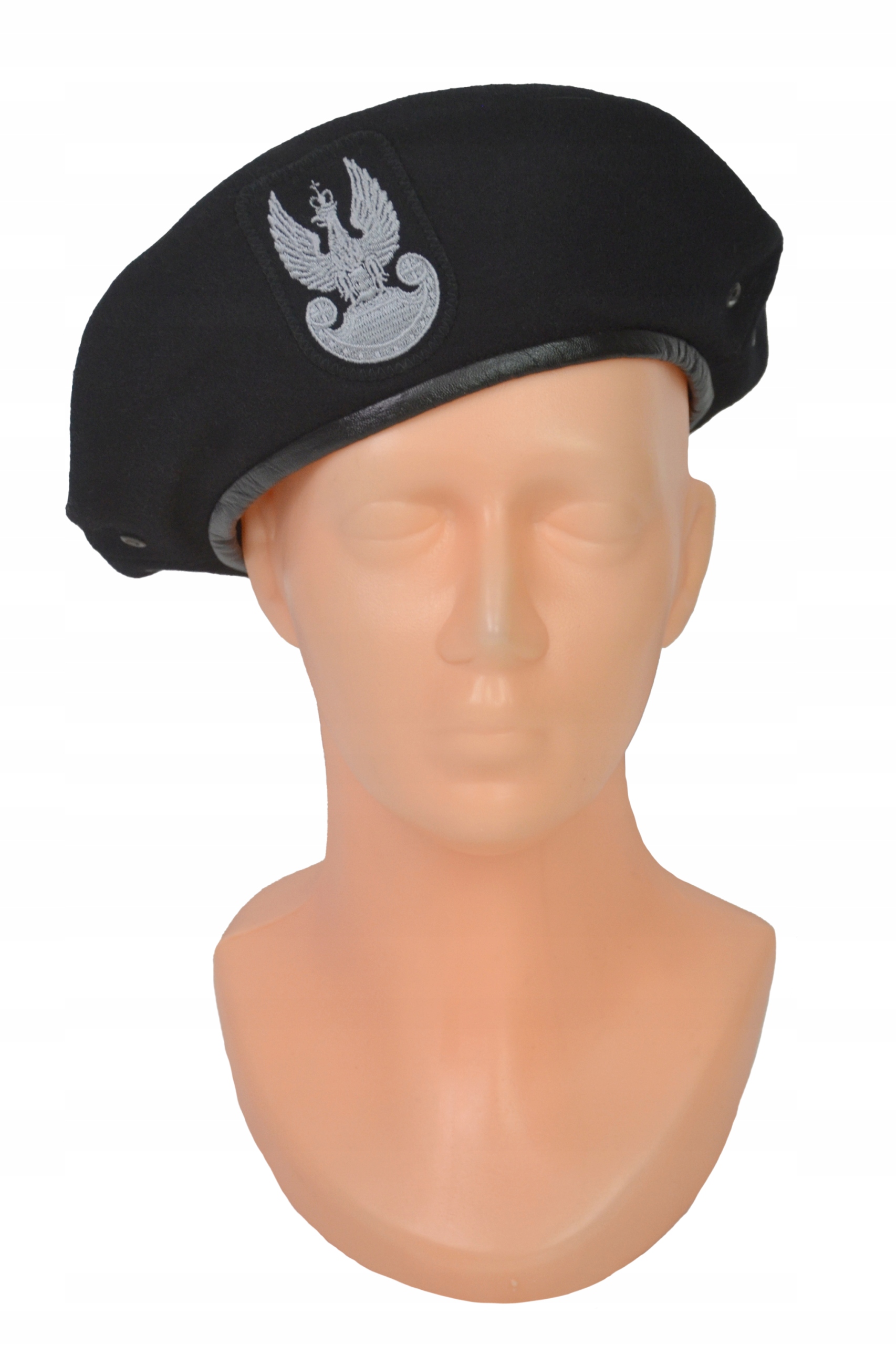 Beret wojskowy czarny 418/MON 57