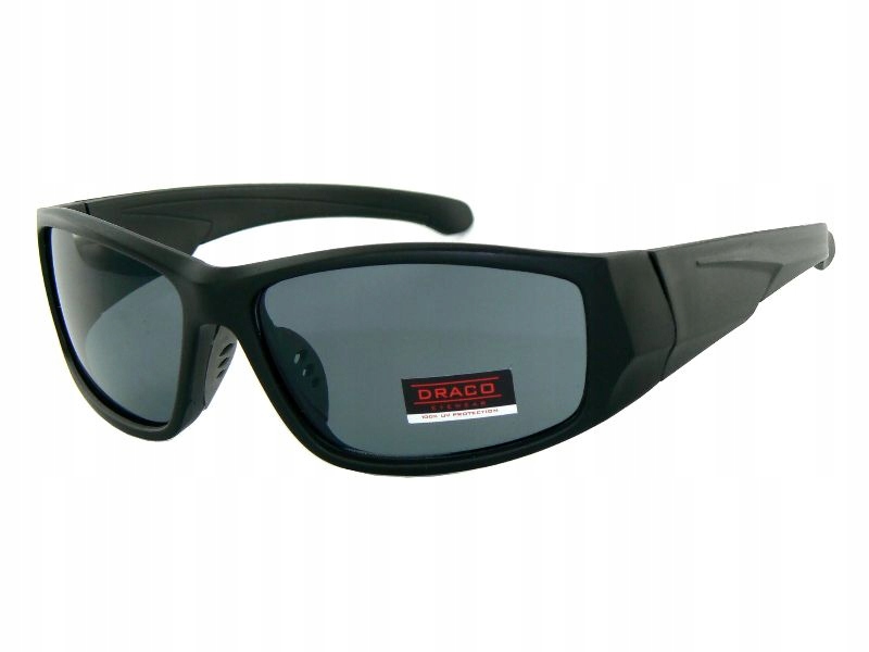 

Okulary Męskie Słoneczne Draco Sport UV400 czarne