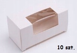 

Pudełko na makaroniki 10x4,5x4,5 cm 10 szt.