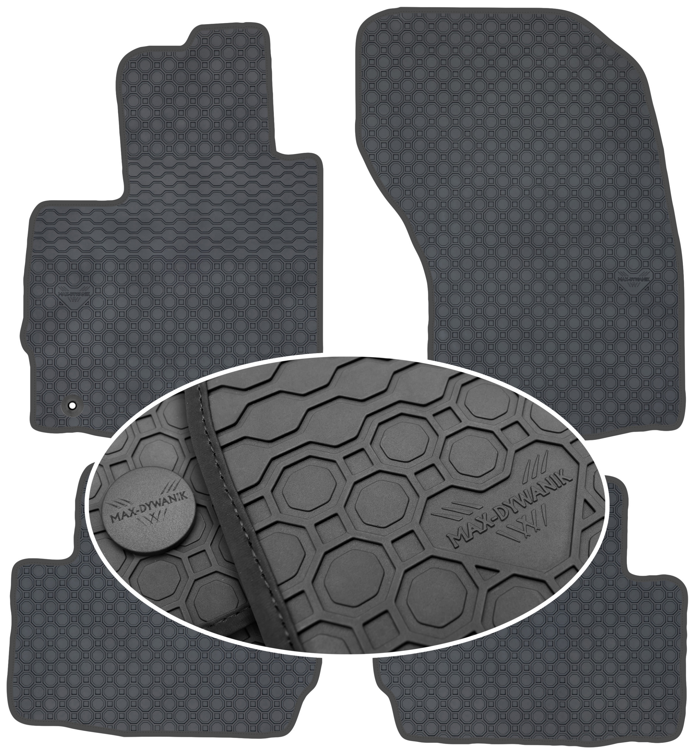 Citroen C-Crosser 2007-2012 Koberce Čierne