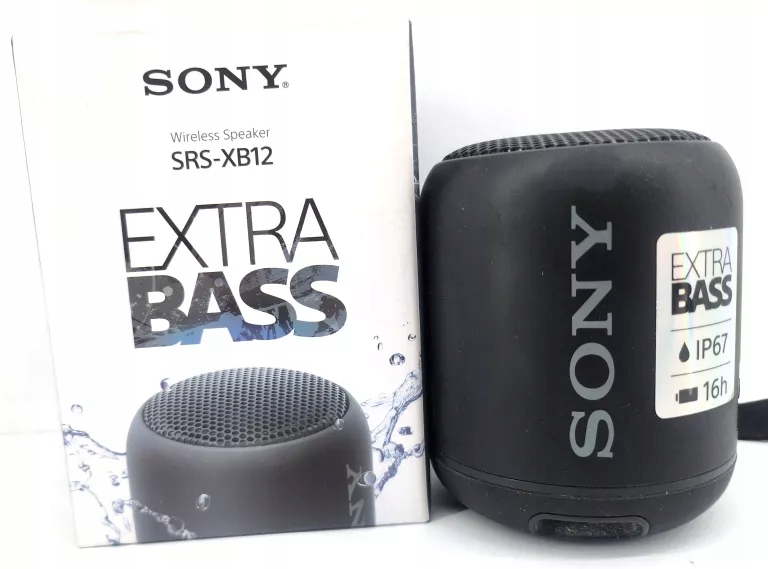 Głośnik przenośny Sony SRS-XB12 niebieski W Sklep, Opinie