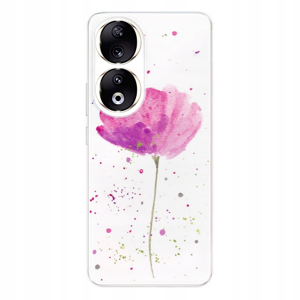 Silikonowe etui iSaprio Poppies do Honor 90 5G