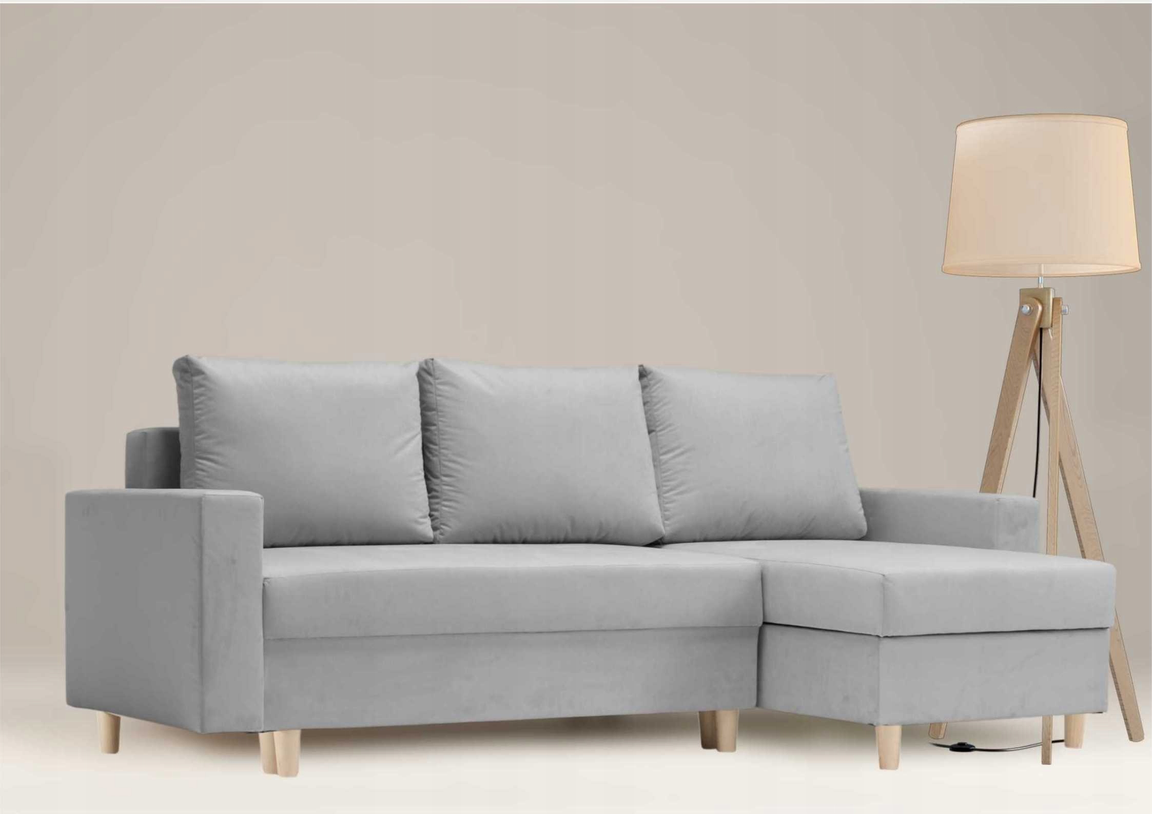 kanapa narożnik skandynawski SOFA funkcja spania