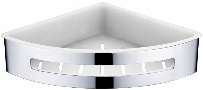 Koupelnová polička pod sprchu Rohová závěsný ocelový košík do koupelny