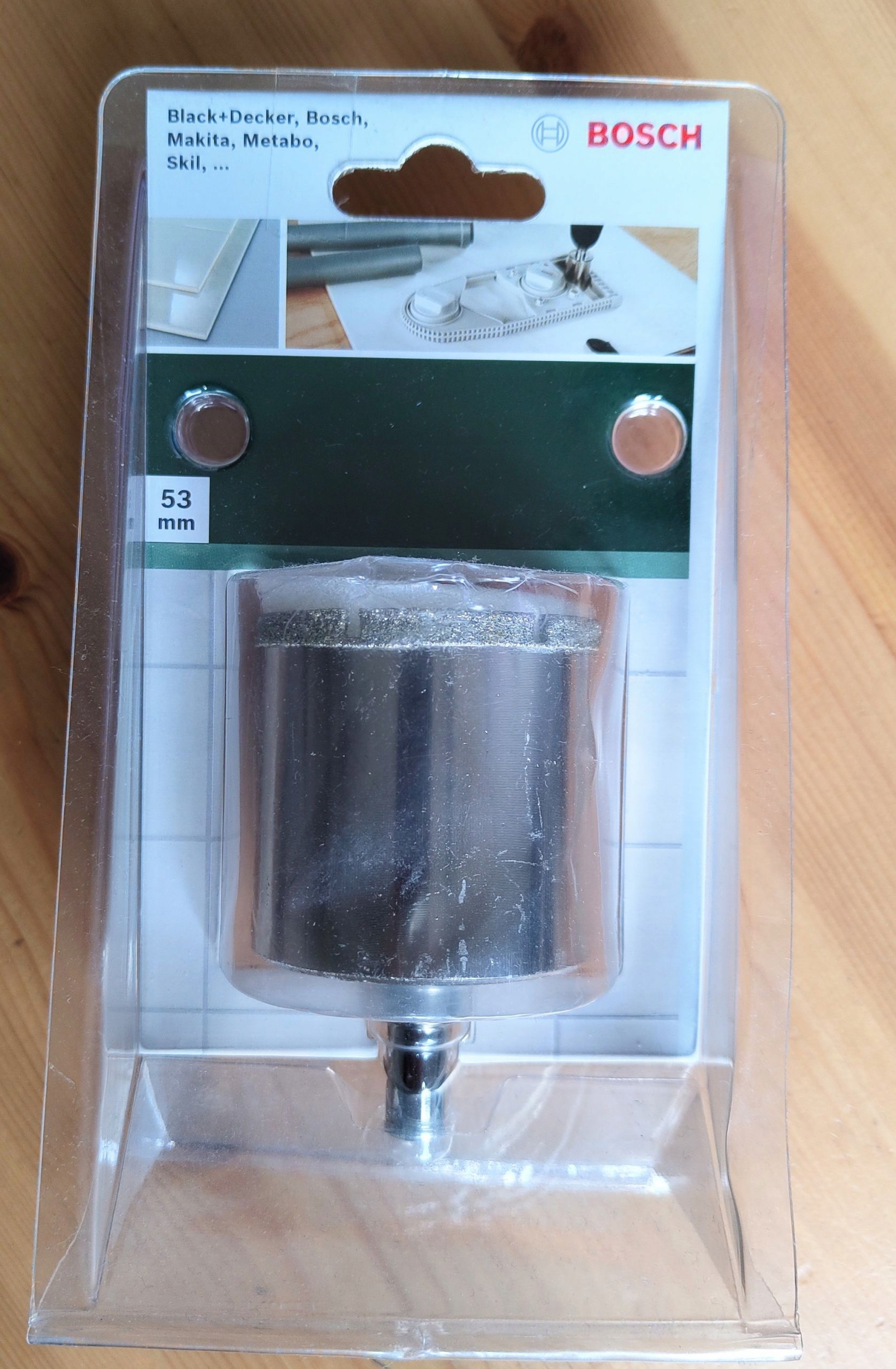 Bosch otwornica diamentowa do płytek gresu 53 mm Marka Bosch