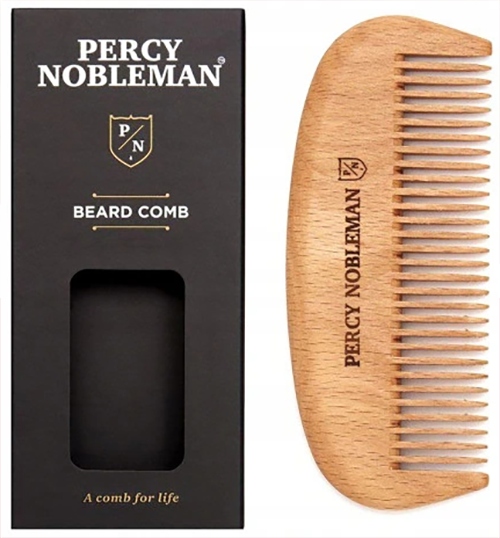 Percy Nobleman Hřeben na vousy ze dřeva